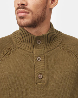 Men's Button Knit Jumper