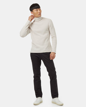 Mens Organic Cotton Turtleneck Longsleeve Shirt