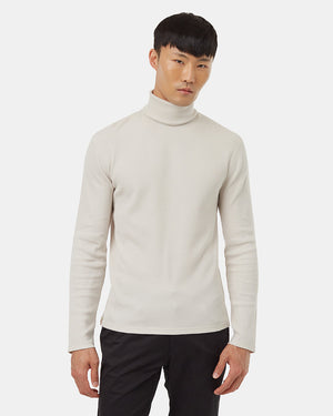 Mens Organic Cotton Turtleneck Longsleeve Shirt