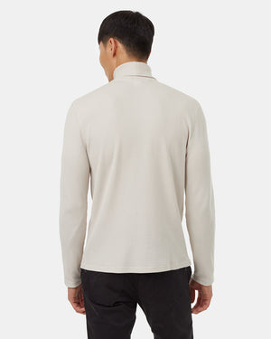 Mens Organic Cotton Turtleneck Longsleeve Shirt