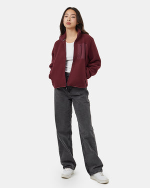 Women's Fleece Sherpa Zip Up