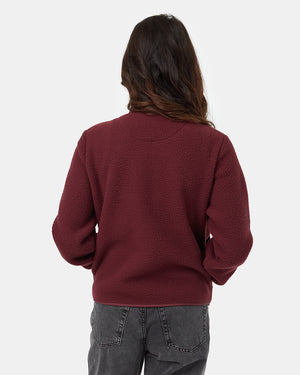 Women's Fleece Sherpa Zip Up